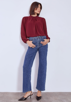 Casual Chic με Denim Twist